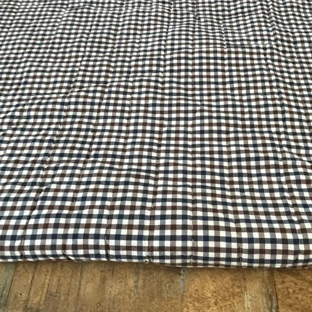 Pottery Barn Kids Navy Patchwork Reversible 70.5